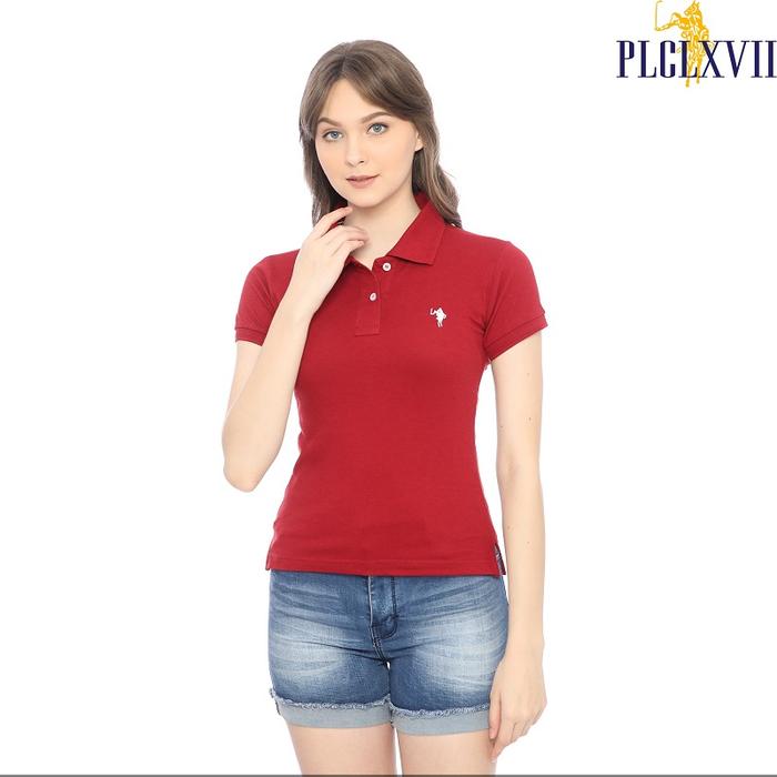 PLCLXVII - POLO SHIRT WANITA - LOGO KUDA KECIL 5001