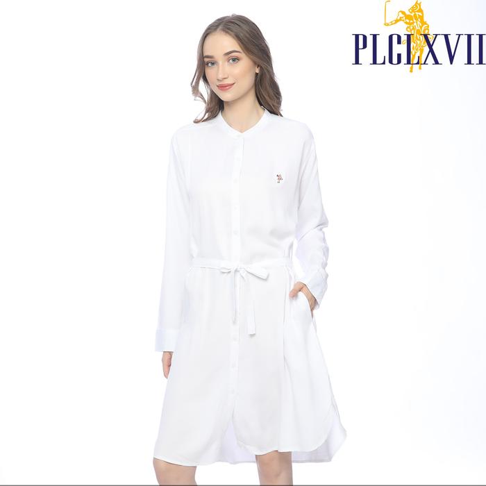 PLCLXVII - Kemeja Wanita - Kemeja Dress Rayon Kerah Shanghai 5205