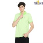 PLCLXVII - Polo Shirt Pria - Salur Logo Kecil 1009