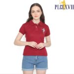 PLCLXVII - Polo Shirt Wanita - Logo Besar 5104