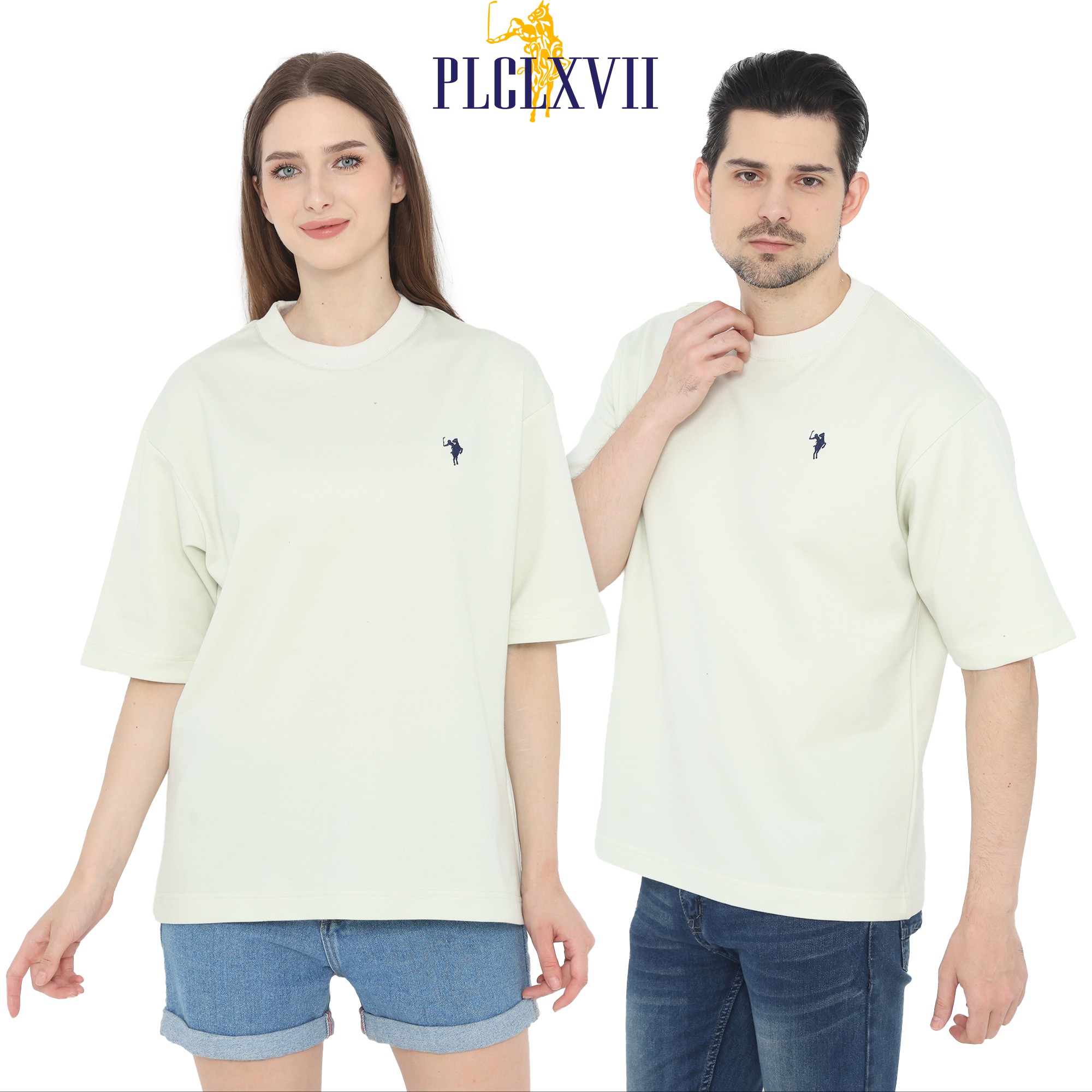 PLCLXVII - Kaos Oversized - Logo Kecil 1403